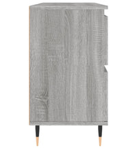 Badschrank Grau Sonoma 80x33x60 cm Holzwerkstoff