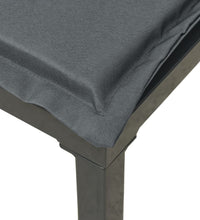 9-tlg. Garten-Lounge-Set Schwarz und Grau Poly Rattan