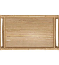 Garten-Couchtisch 100x55x33 cm Bambus