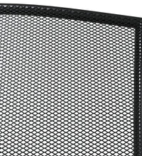 7-tlg. Garten-Essgruppe Anthrazit Stahl