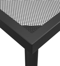 7-tlg. Garten-Essgruppe Anthrazit Stahl