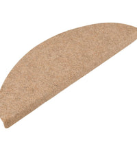 Stufenmatten Selbstklebend 10 Stk. Beige 65x22,5x3,5 cm