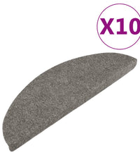 Stufenmatten Selbstklebend 10 Stk. Grau 65x22,5x3,5 cm