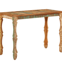 Esstisch 110x52x76 cm Altholz Massivholz