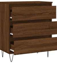 Sideboard Braun Eichen-Optik 60x35x70 cm Holzwerkstoff