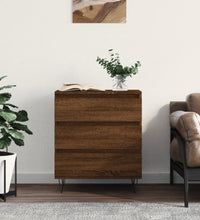 Sideboard Braun Eichen-Optik 60x35x70 cm Holzwerkstoff