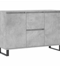 Sideboard Betongrau 104x35x70 cm Holzwerkstoff