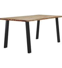 Esstisch 150x90x75 cm Massivholz Akazie