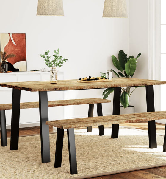 Esstisch 150x90x75 cm Massivholz Akazie