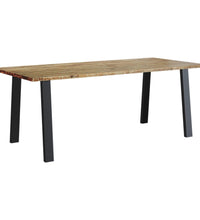 Esstisch 200x90x75 cm Massivholz Akazie