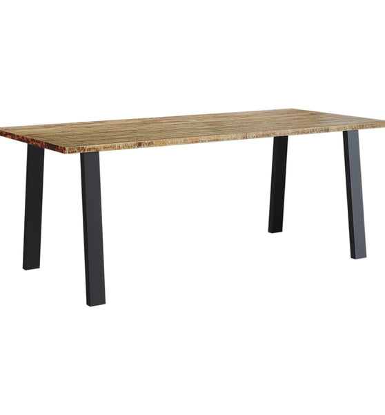 Esstisch 200x90x75 cm Massivholz Akazie