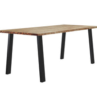 Esstisch 200x90x75 cm Massivholz Akazie