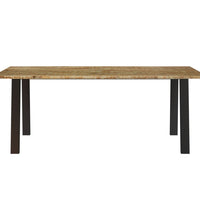 Esstisch 200x90x75 cm Massivholz Akazie