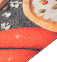 Küchenteppich Waschbar Gemüse 60x300 cm Samt