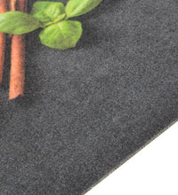 Küchenteppich Waschbar Gewürze 60x300 cm Samt