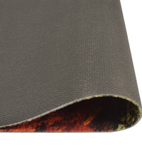 Küchenteppich Waschbar Löffel & Gewürze 60x180 cm Samt