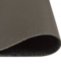 Küchenteppich Waschbar Cooking Schwarz 60x300 cm Samt