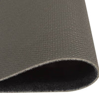 Küchenteppich Waschbar Coffee Schwarz 60x180 cm Samt