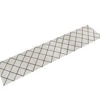 Küchenteppich Waschbar Quadrat 60x300 cm Samt