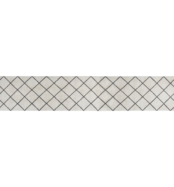 Küchenteppich Waschbar Quadrat 60x300 cm Samt