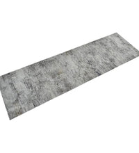 Küchenteppich Waschbar Beton 60x180 cm Samt