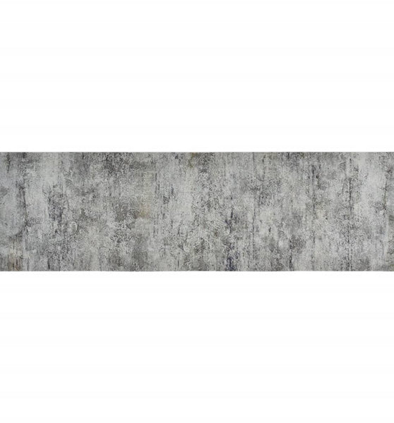 Küchenteppich Waschbar Beton 60x180 cm Samt