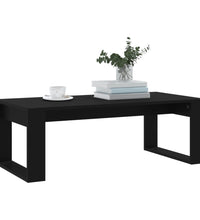 Couchtisch Schwarz 102x50x35 cm Holzwerkstoff