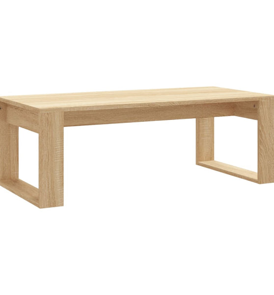 Couchtisch Sonoma-Eiche 102x50x35 cm Holzwerkstoff