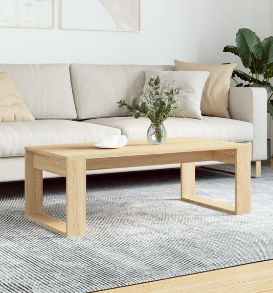 Couchtisch Sonoma-Eiche 102x50x35 cm Holzwerkstoff