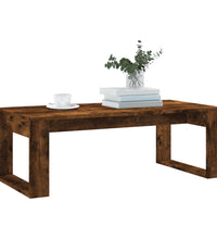 Couchtisch Räuchereiche 102x50x35 cm Holzwerkstoff