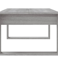 Couchtisch Grau Sonoma 102x50x35 cm Holzwerkstoff