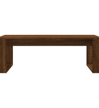 Couchtisch Braun Eichen-Optik 102x50x35 cm Holzwerkstoff