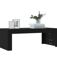 Couchtisch Schwarz 102x50x36 cm Holzwerkstoff