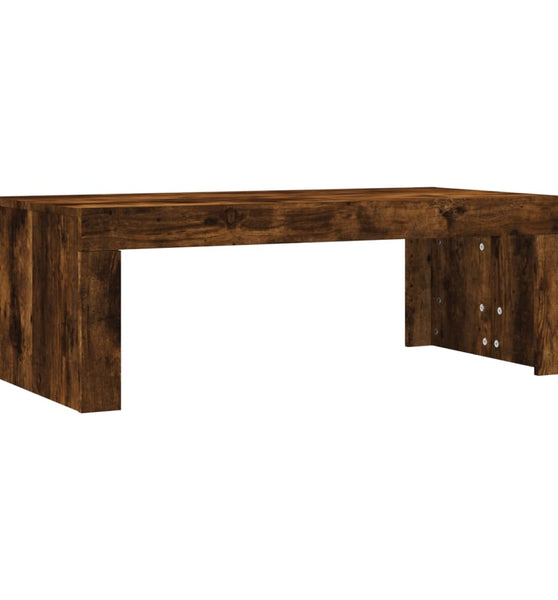 Couchtisch Räuchereiche 102x50x36 cm Holzwerkstoff