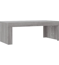 Couchtisch Grau Sonoma 102x50x36 cm Holzwerkstoff