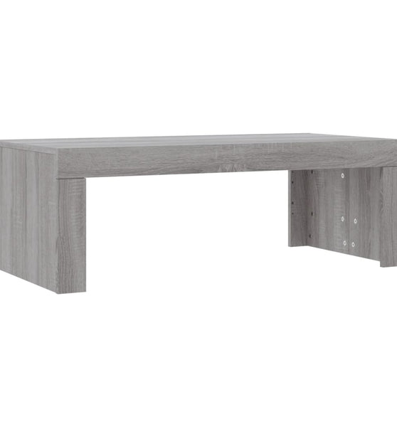 Couchtisch Grau Sonoma 102x50x36 cm Holzwerkstoff