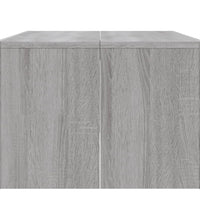 Couchtisch Grau Sonoma 102x50x36 cm Holzwerkstoff