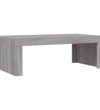 Couchtisch Grau Sonoma 102x50x36 cm Holzwerkstoff