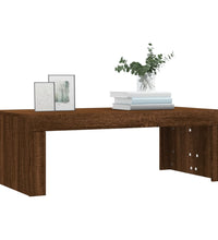 Couchtisch Braun Eichen-Optik 102x50x36 cm Holzwerkstoff