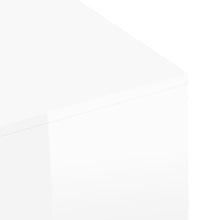 Couchtisch Hochglanz-Weiß 100x49,5x31 cm Holzwerkstoff