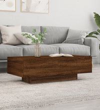 Couchtisch Braun Eichen-Optik 100x49,5x31 cm Holzwerkstoff