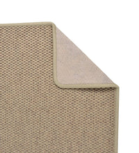 Teppichläufer Sisal-Optik Sandfarben 50x100 cm