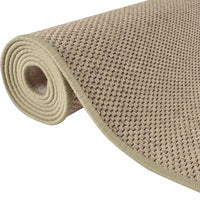 Teppichläufer Sisal-Optik Sandfarben 50x250 cm