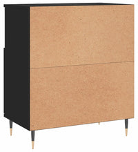 Sideboards 2 Stk. Schwarz Holzwerkstoff