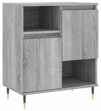 Sideboards 2 Stk. Grau Sonoma Holzwerkstoff