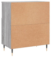 Sideboards 2 Stk. Grau Sonoma Holzwerkstoff