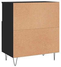 Sideboards 2 Stk. Schwarz Holzwerkstoff