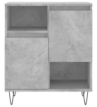 Sideboards 2 Stk. Betongrau Holzwerkstoff