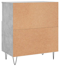 Sideboards 2 Stk. Betongrau Holzwerkstoff