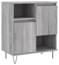 Sideboards 2 Stk. Grau Sonoma Holzwerkstoff